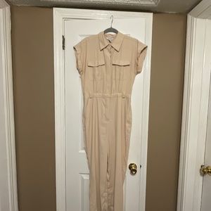Beige Cargo Jumper